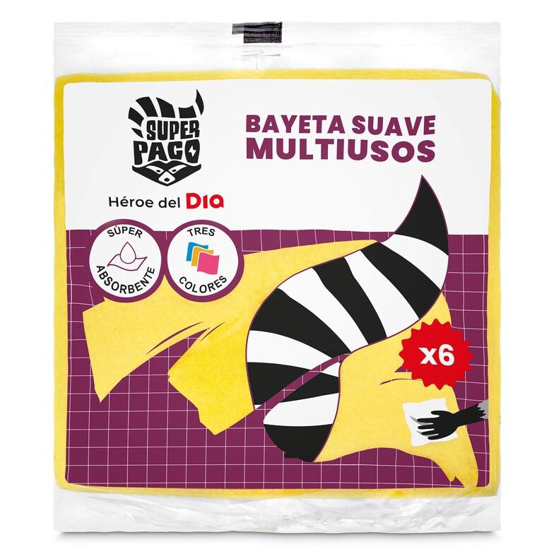 Dia Bayetas suaves Super Paco de Dia bolsa 6 unidades