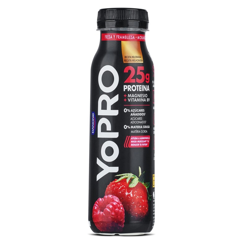 Dia Bebida con proteínas sabor fresa Yopro botella 300 g