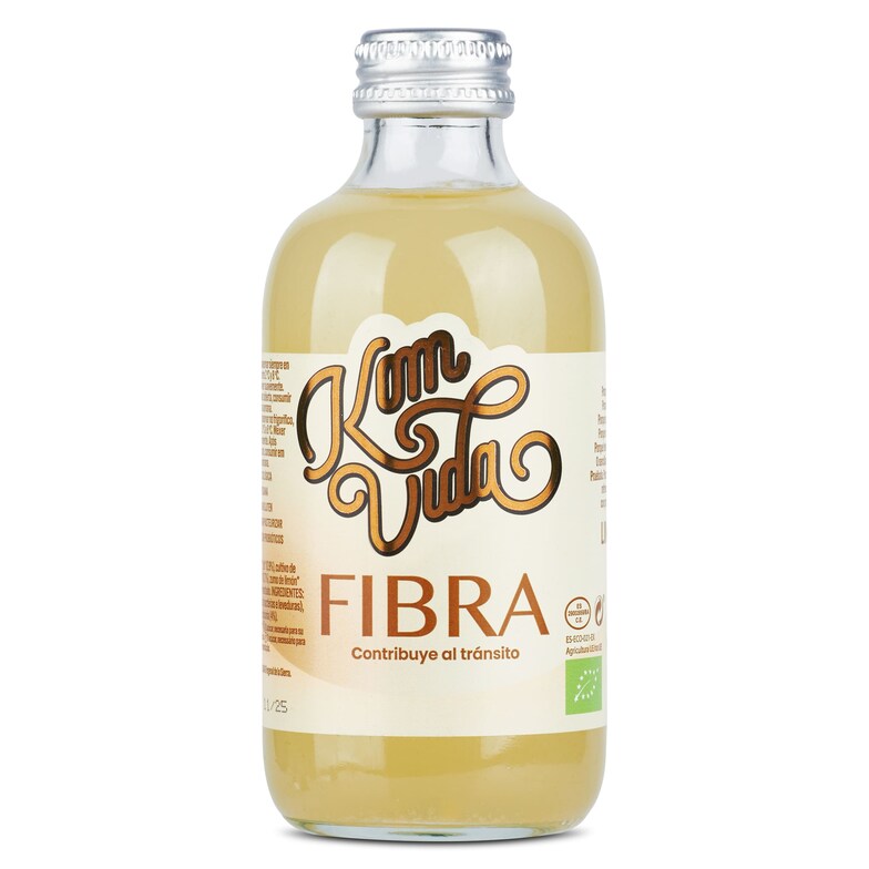 Dia Bebida De Kombucha Fibra Komvida Botella 250 Ml