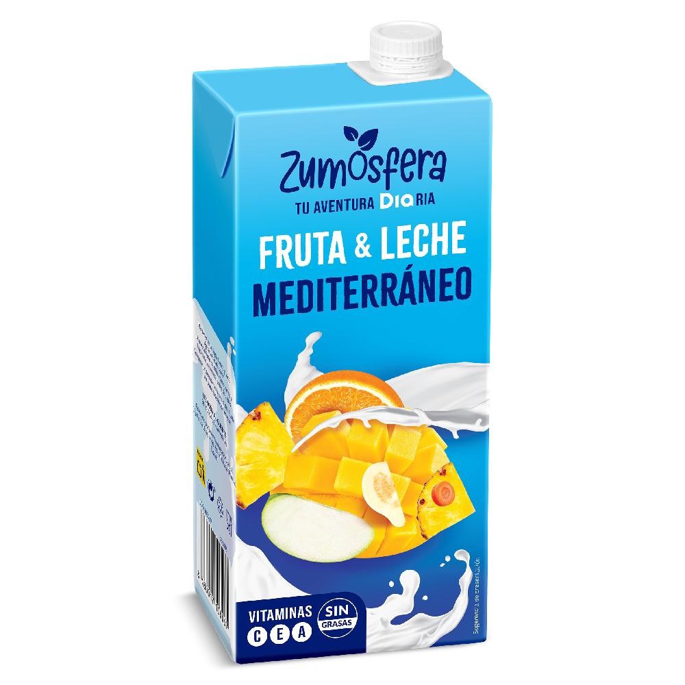 Dia Bebida de zumo de frutas con leche mediterráneo Zumosfera de Dia brik 1 l