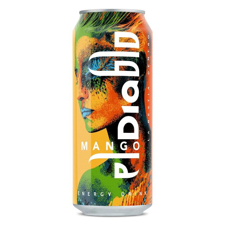 Dia Bebida energética sabor mango El diablo de Dia lata 500 ml