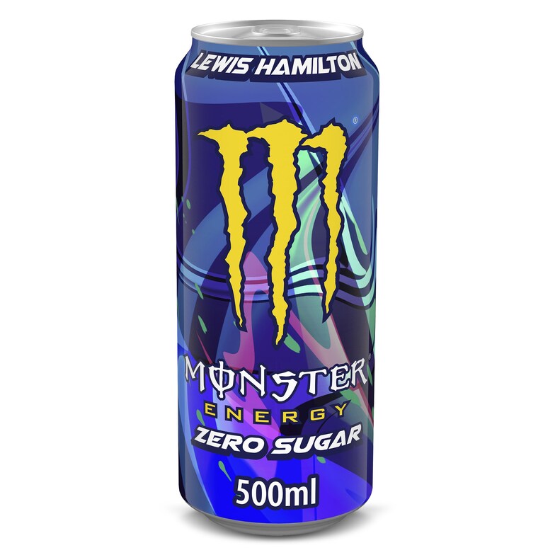 Dia Bebida energética zero azúcar Lewis Hamilton Monster Energy lata 500 ml