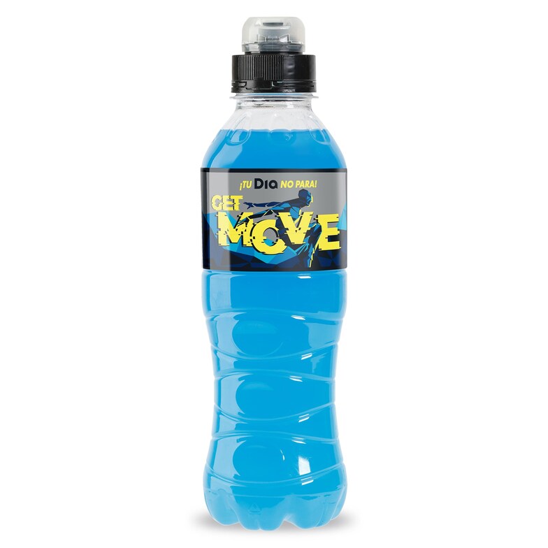 Dia Bebida Refrescante Aromatizada Azul Get Move De Dia Botella 500 Ml
