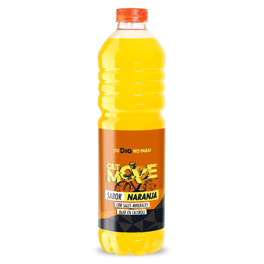 Dia Bebida Refrescante Aromatizada Naranja Get Move De Dia Botella 1.5 L