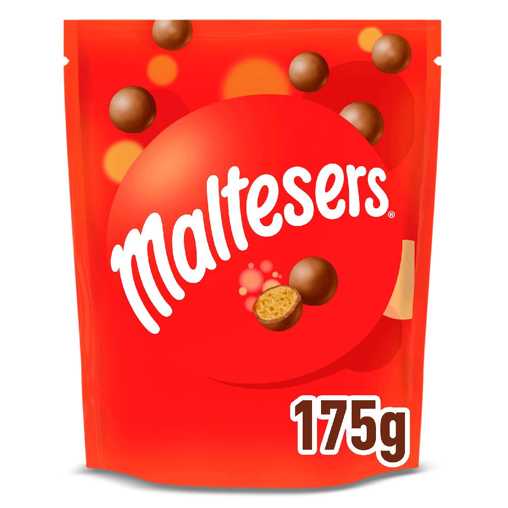 Dia Bolitas de chocolate rellenas de leche malteada Maltesers bolsa 175 g