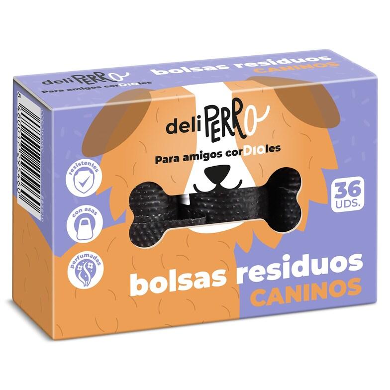 Dia Bolsas para residuos caninos con asas Deliperro de Dia caja 36 unidades