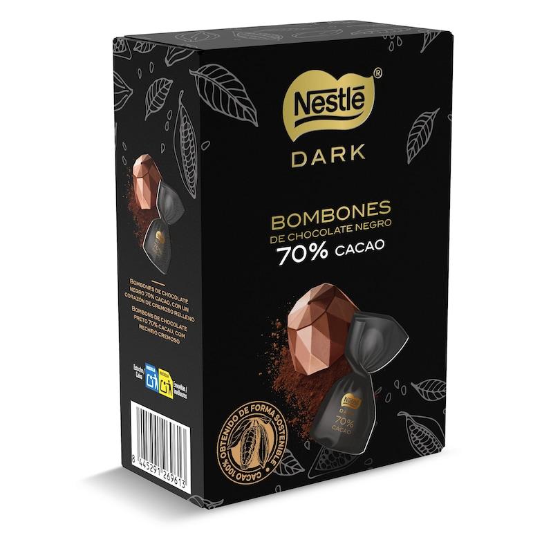 Dia Bombones de chocolate negro 70% cacao Nestlé Dark caja 142 g