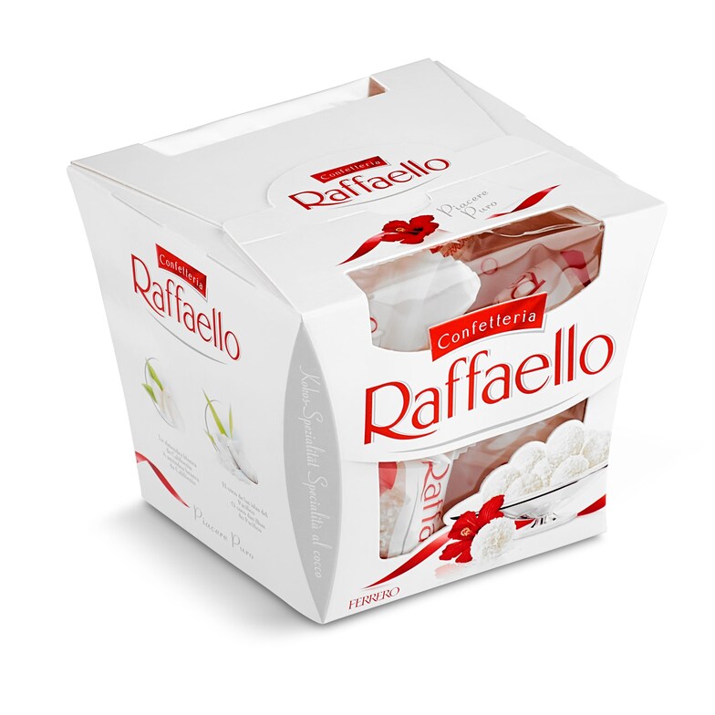 Dia Bombones rellenos de coco y almendra Ferrero Raffaello caja 150 g