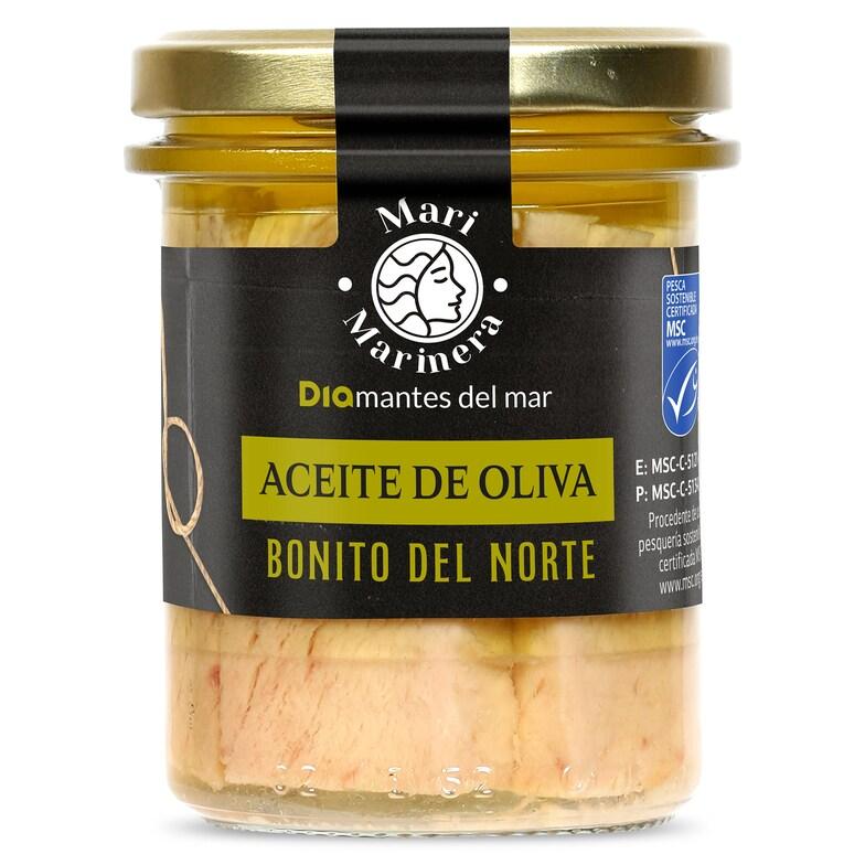 Dia Bonito Del Norte MSC En Aceite De Oliva Mari Marinera De Dia Frasco 140 G