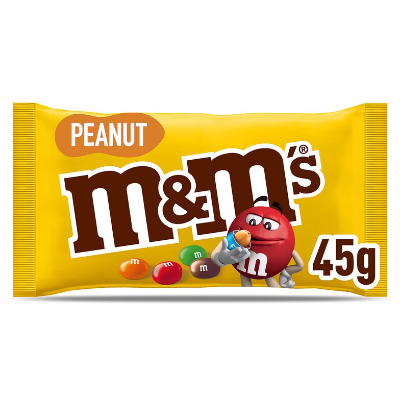 Dia Cacahuete recubierto de chocolate con leche M&M's bolsa 45 g