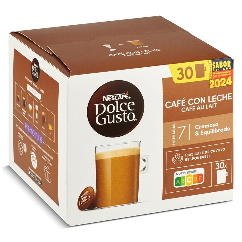 Dia Café con leche en cápsulas Nescafé Dolce Gusto caja 30 unidades