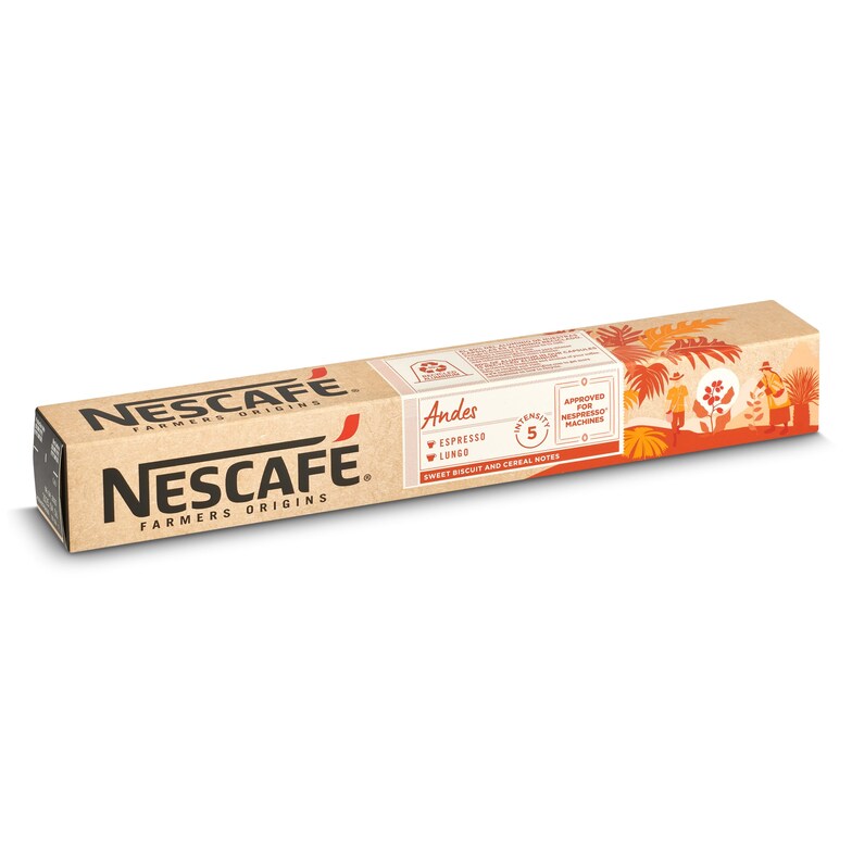 Dia Café en cápsulas Andes Nescafé Farmers Origins caja 10 unidades