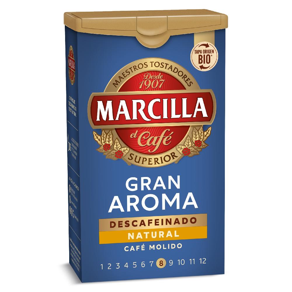 Dia Café molido natural descafeinado gran aroma Marcilla caja 200 g