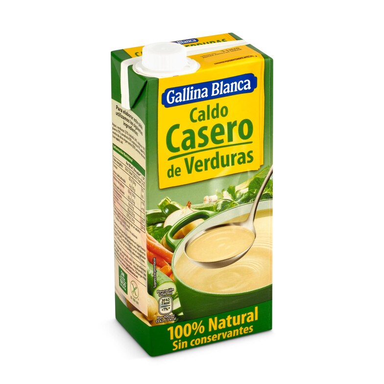 Dia Caldo casero de verduras Gallina Blanca brik 1 l