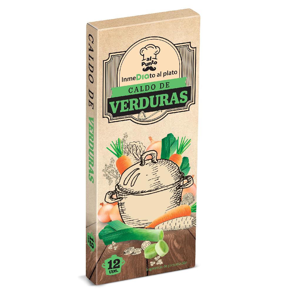 Dia Caldo de verduras Al Punto Dia caja 12 unidades