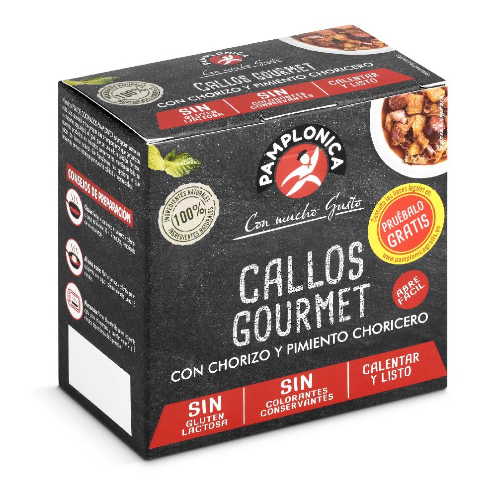 Dia Callos gourmet con chorizo y pimiento Pamplonica caja 380 g