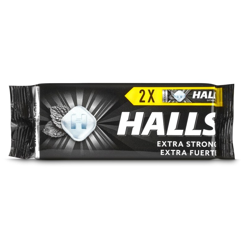 Dia Caramelos sabor menta extra fuerte Halls bolsa 2 x 32 g