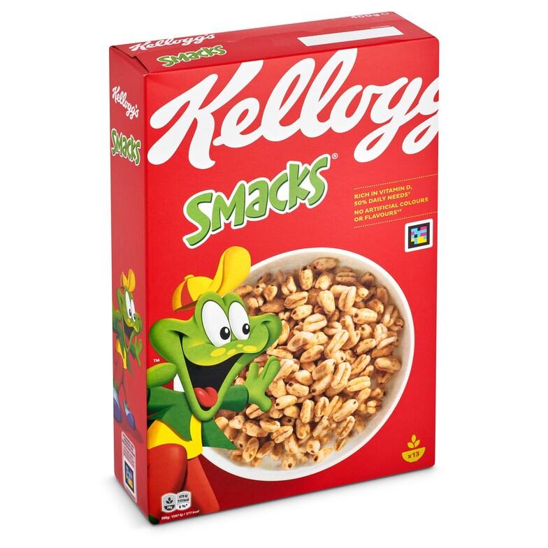 Dia Cereales de trigo inflado con miel Kellogg's Smacks caja 400 g