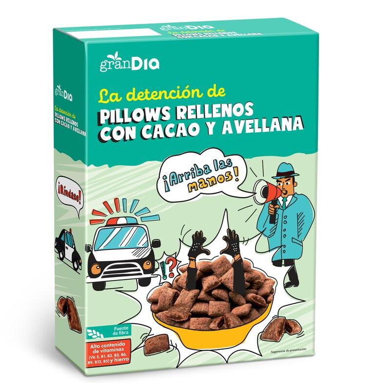 Dia Cereales rellenos con chocolate y avena Gran Dia caja 500 g