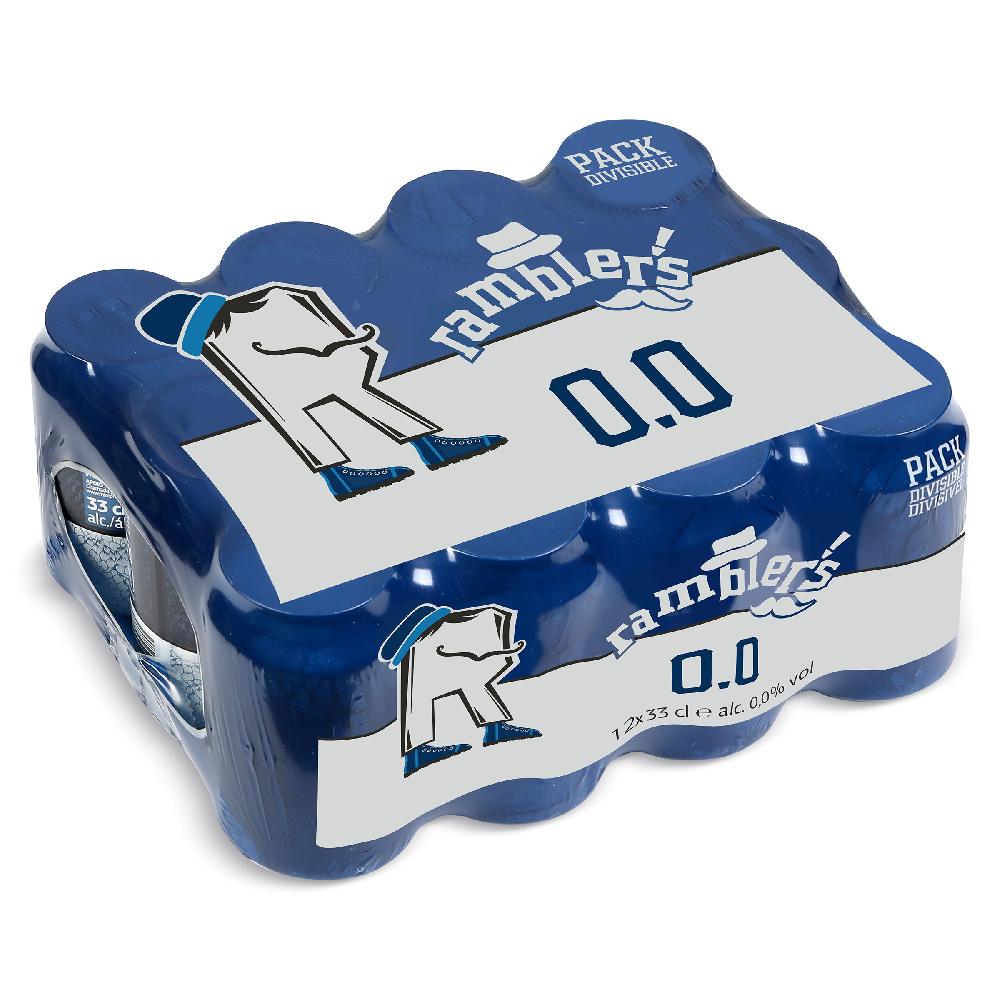Dia Cerveza 0 0% alcohol Ramblers de Dia pack 12 x 33 cl