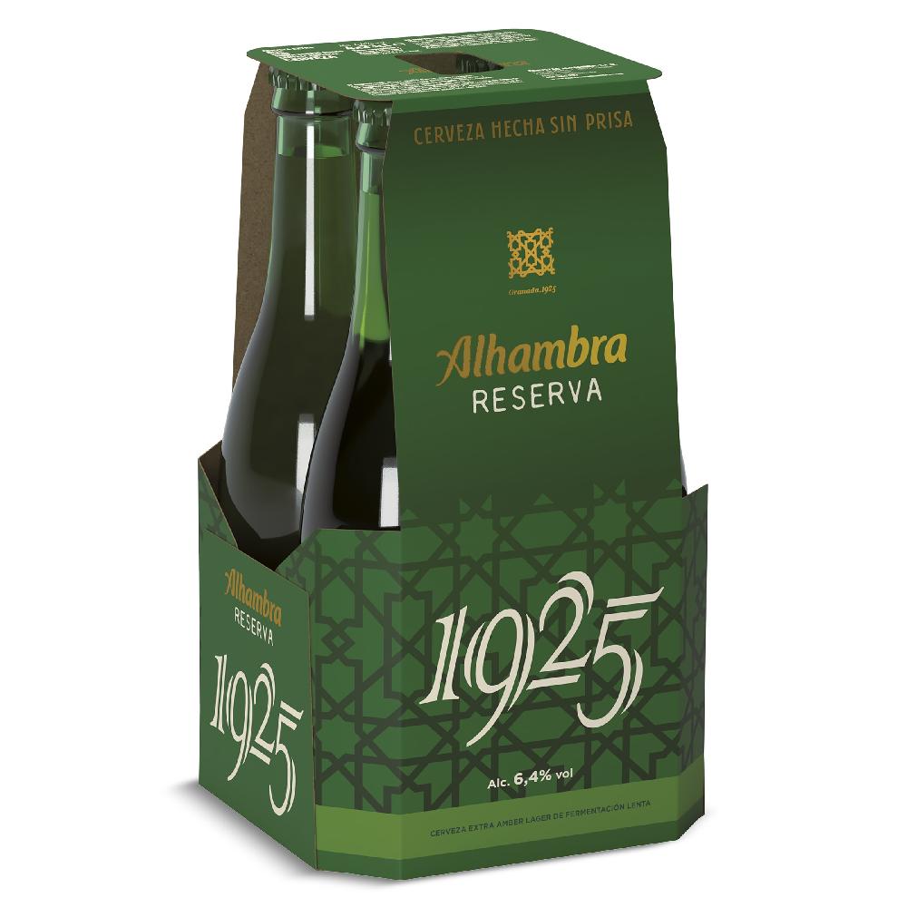 Dia Cerveza reserva 1925 Alhambra botella 4 x 33 cl