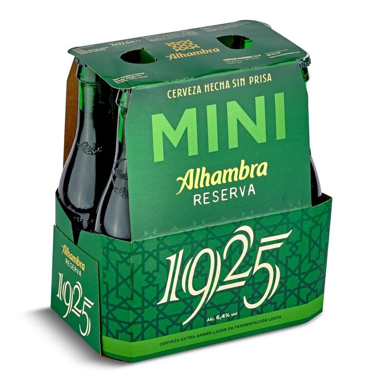 Dia Cerveza reserva 1925 Alhambra botella 6 x 225 ml