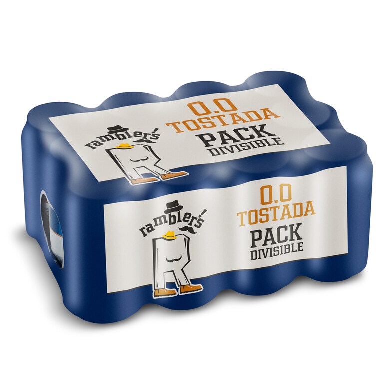 Dia Cerveza tostada 0 0% alcohol Ramblers de Dia pack 12 x 33 cl