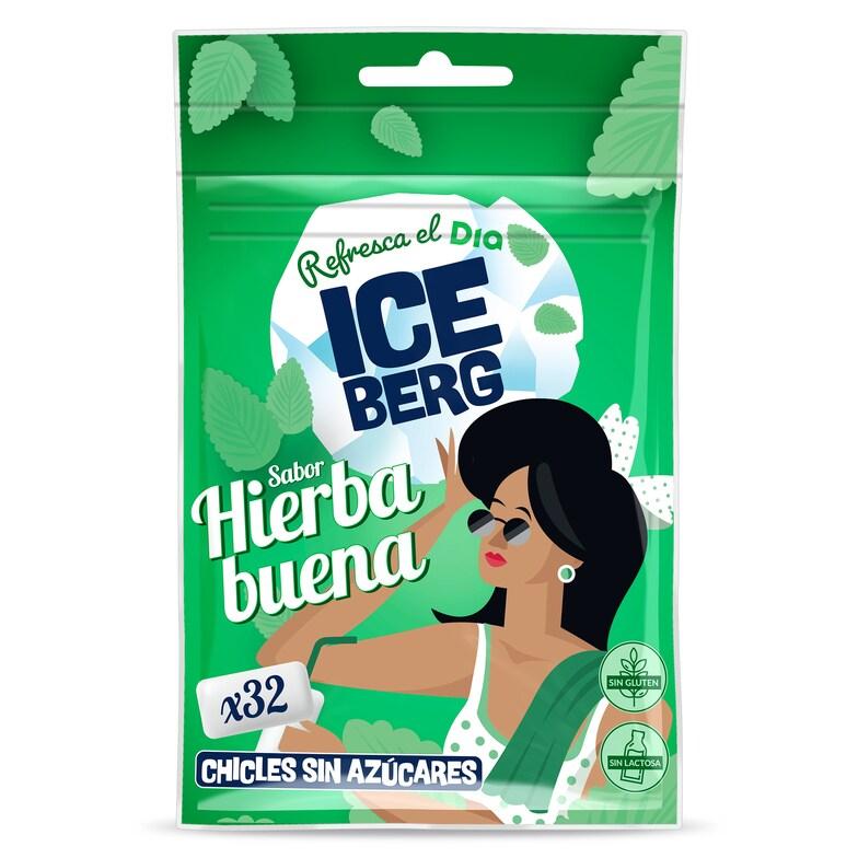 Dia Chicles sabor hierbabuena sin azúcar Iceberg de Dia bolsa 44.8 g