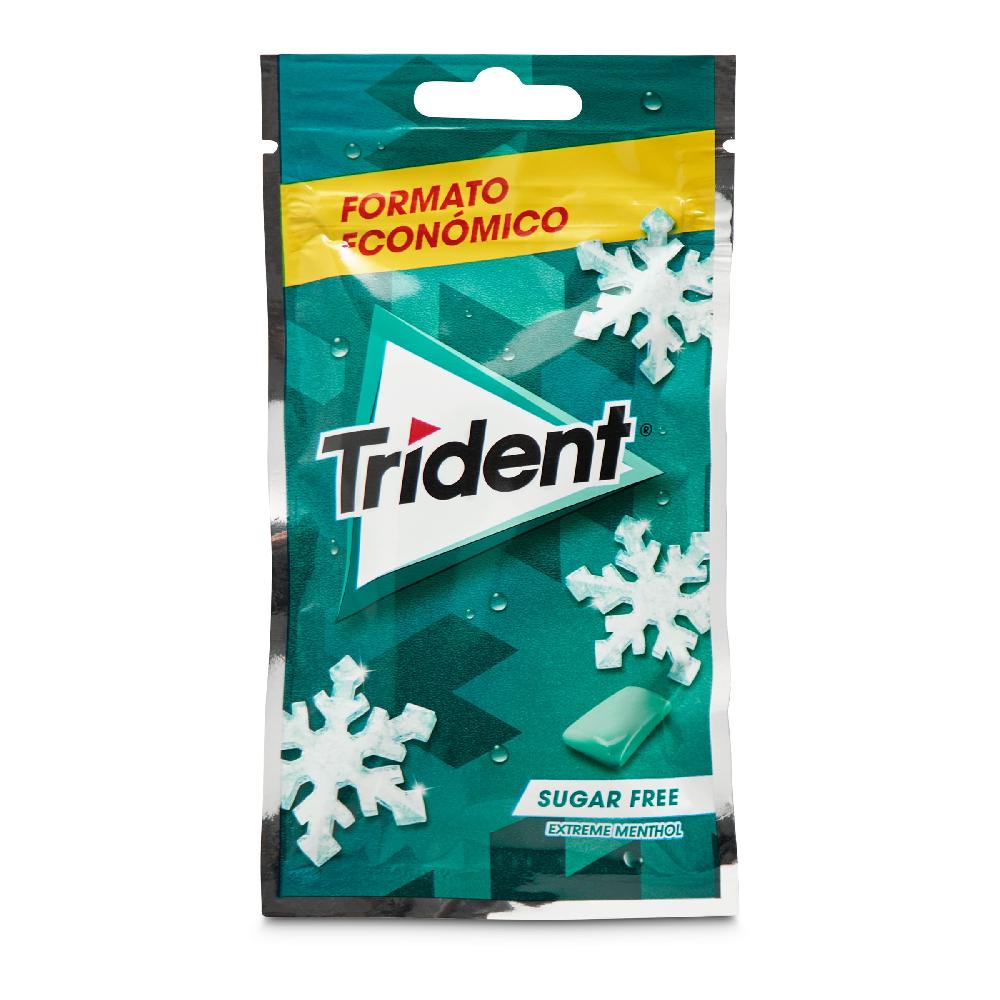 Dia Chicles sabor menta sin azúcar Trident bolsa 44 g