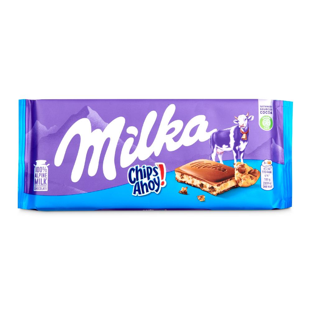 Dia Chocolate con leche con trozos de chips ahoy Milka 100 g