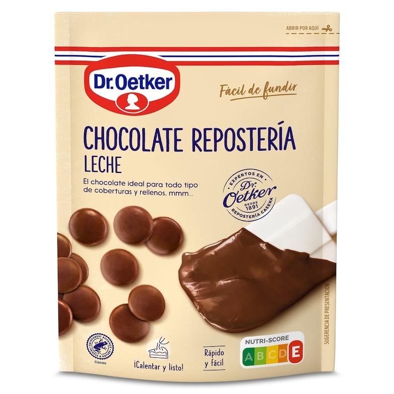 Dia Chocolate con leche para repostería Dr. Oetker bolsa 150 g