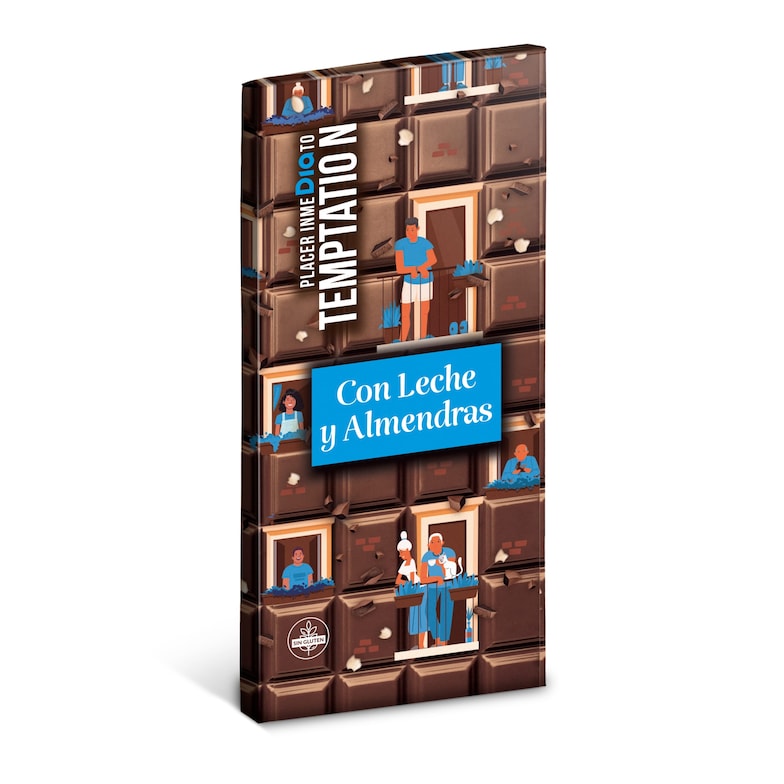 Dia Chocolate Con Leche Y Almendras Temptation De Dia 150 G