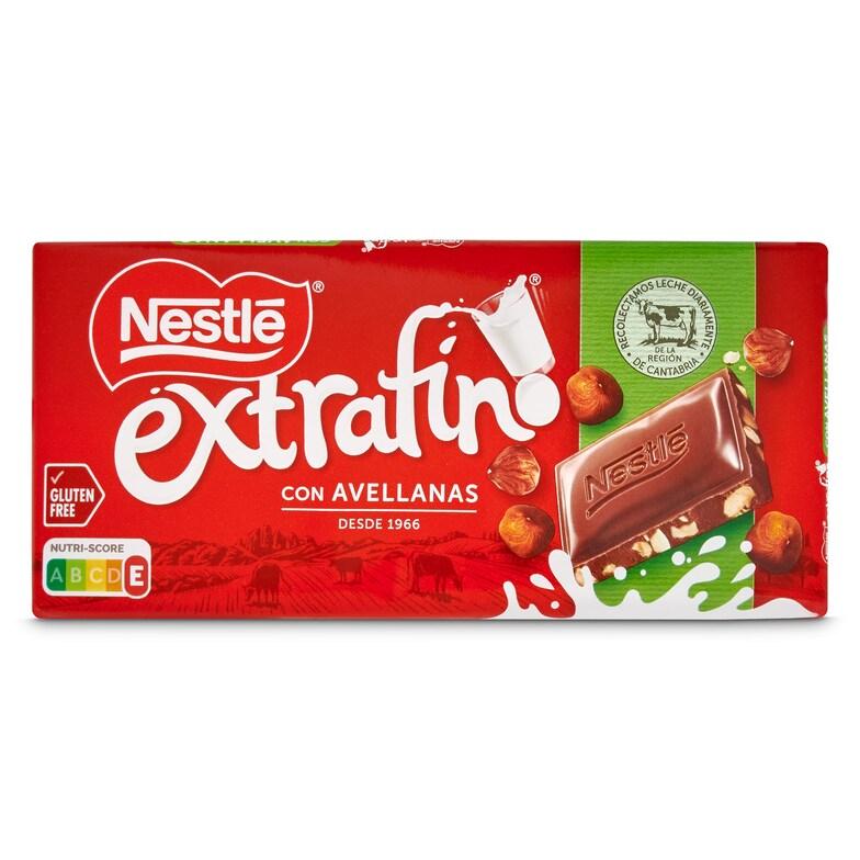 Dia Chocolate con leche y avellanas Nestlé Extrafino 123 g