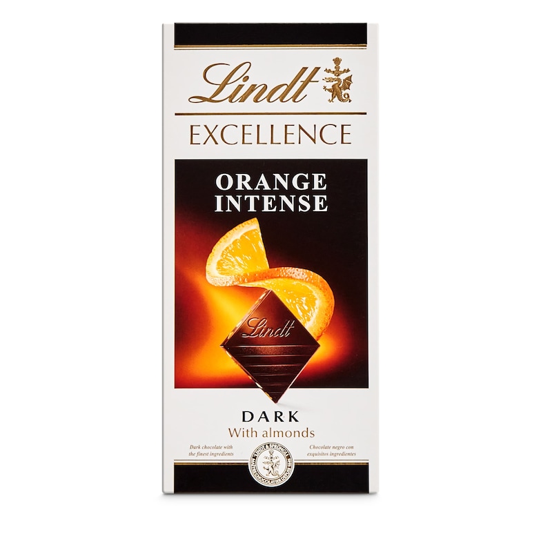 Dia Chocolate negro con naranja Lindt Excellence 100 g
