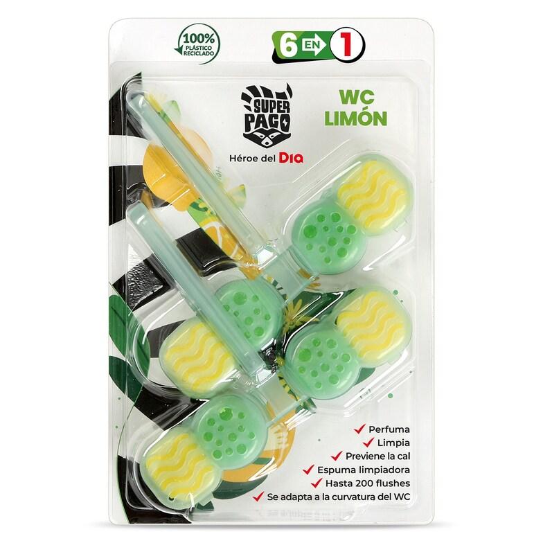 Dia Colgador para wc limón Super Paco de Dia blister 2 unidades