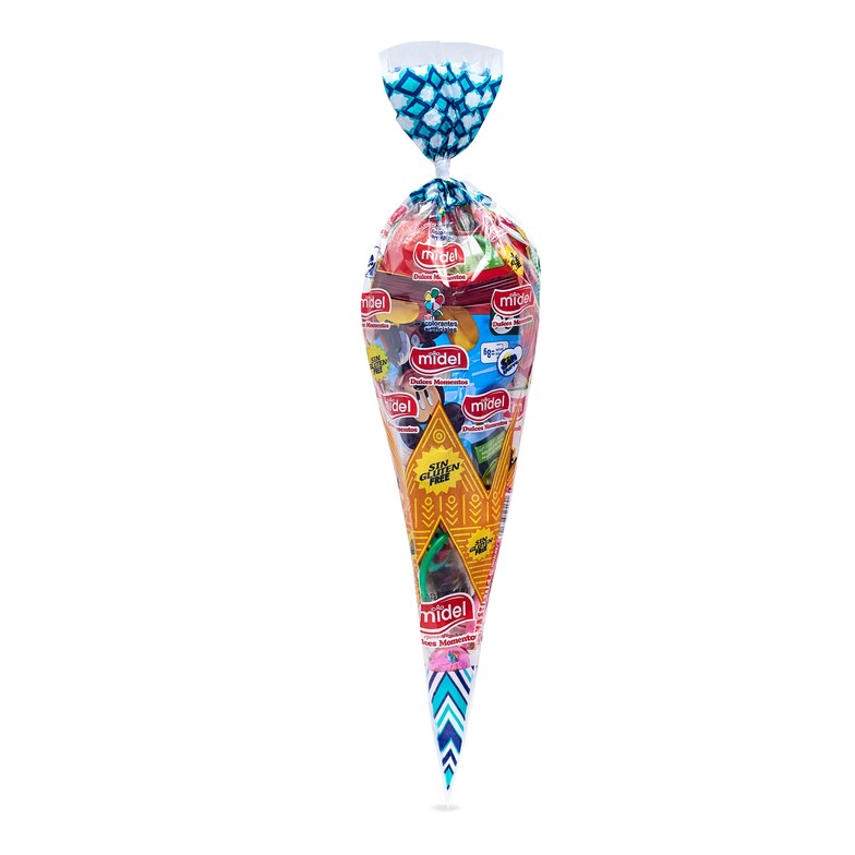 Dia Cono chuches celebración sin gluten Midel bolsa 1 unidad