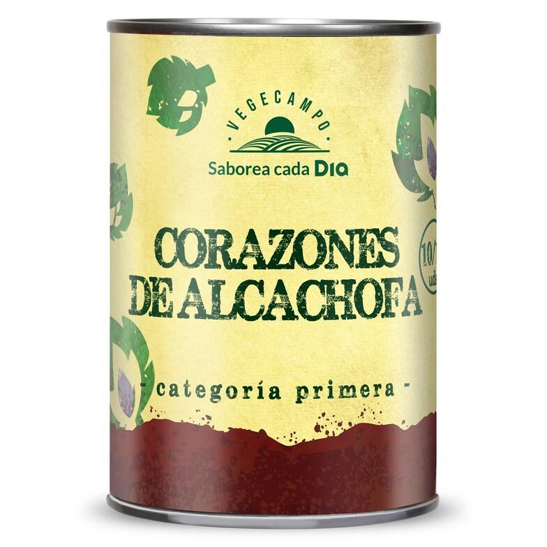 Dia Corazones de alcachofa Vegecampo de Dia lata 240 g