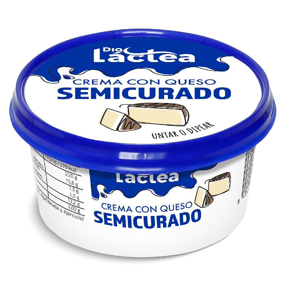 Dia Crema con queso semicurado Dia Láctea tarrina 125 g