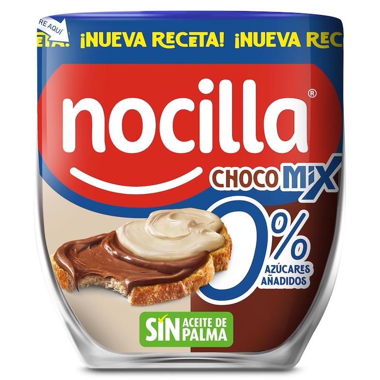 Dia Crema de cacao y leche de avellanas dúo 0% azúcares añadidos Nocilla bote 180 g