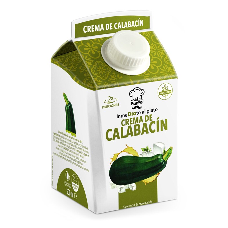 Dia Crema De Calabacín Con Queso Al Punto Dia Brik 500 Ml