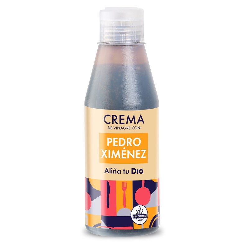 Dia Crema de vinagre con Pedro Ximénez Aliña tu Dia botella 220 ml