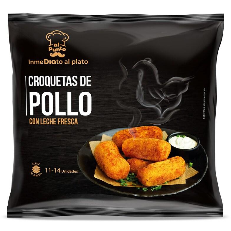 Dia Croquetas de pollo con leche fresca Al Punto Dia bolsa 400 g