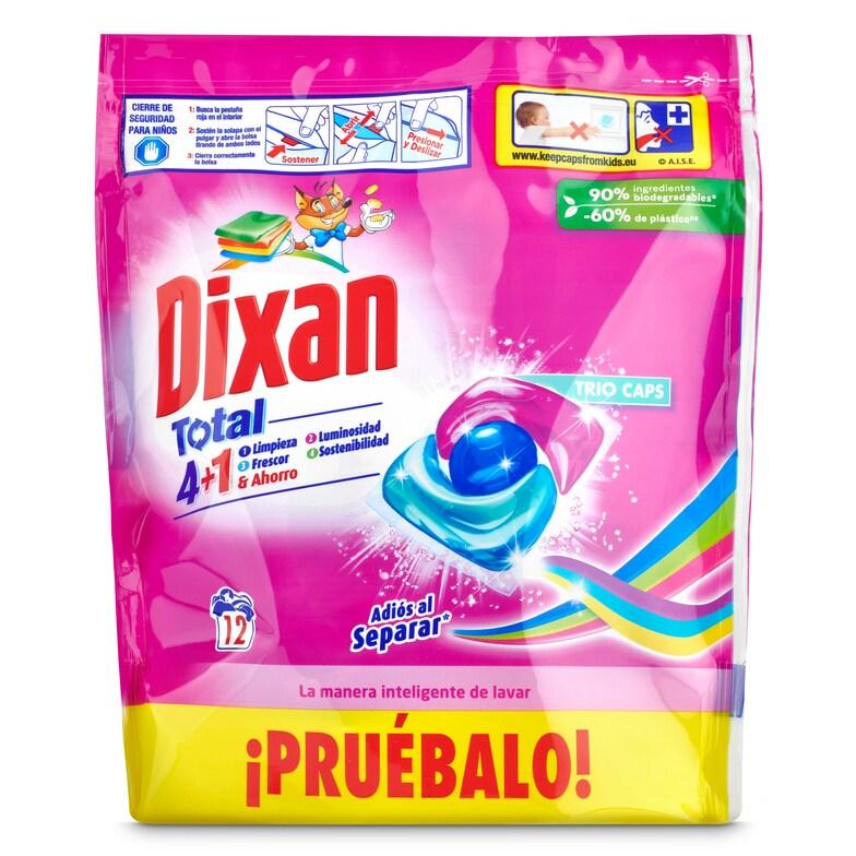 Dia Detergente máquina adiós al separar Dixan bolsa 12 lavados