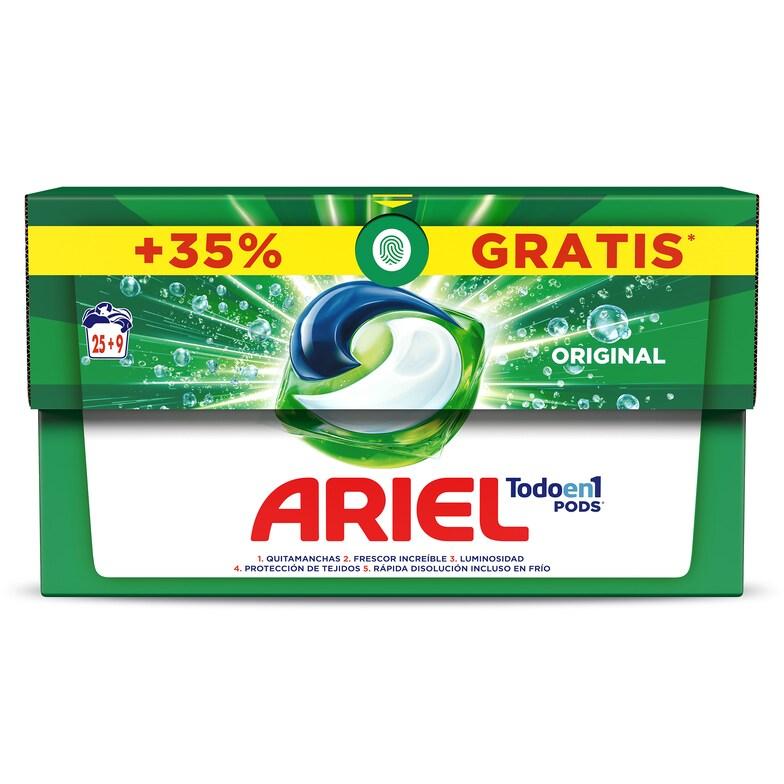 Dia Detergente máquina all in 1 Ariel caja 25 lavados