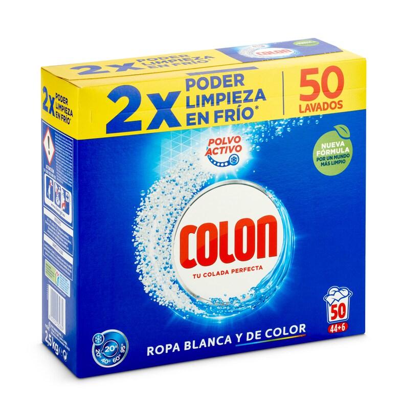 Dia Detergente máquina en polvo Colon caja 50 lavados