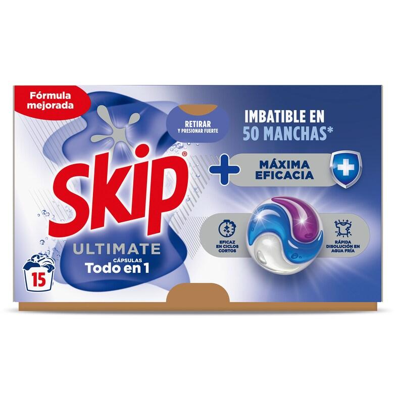 Dia Detergente máquina máxima eficacia Skip caja 15 lavados