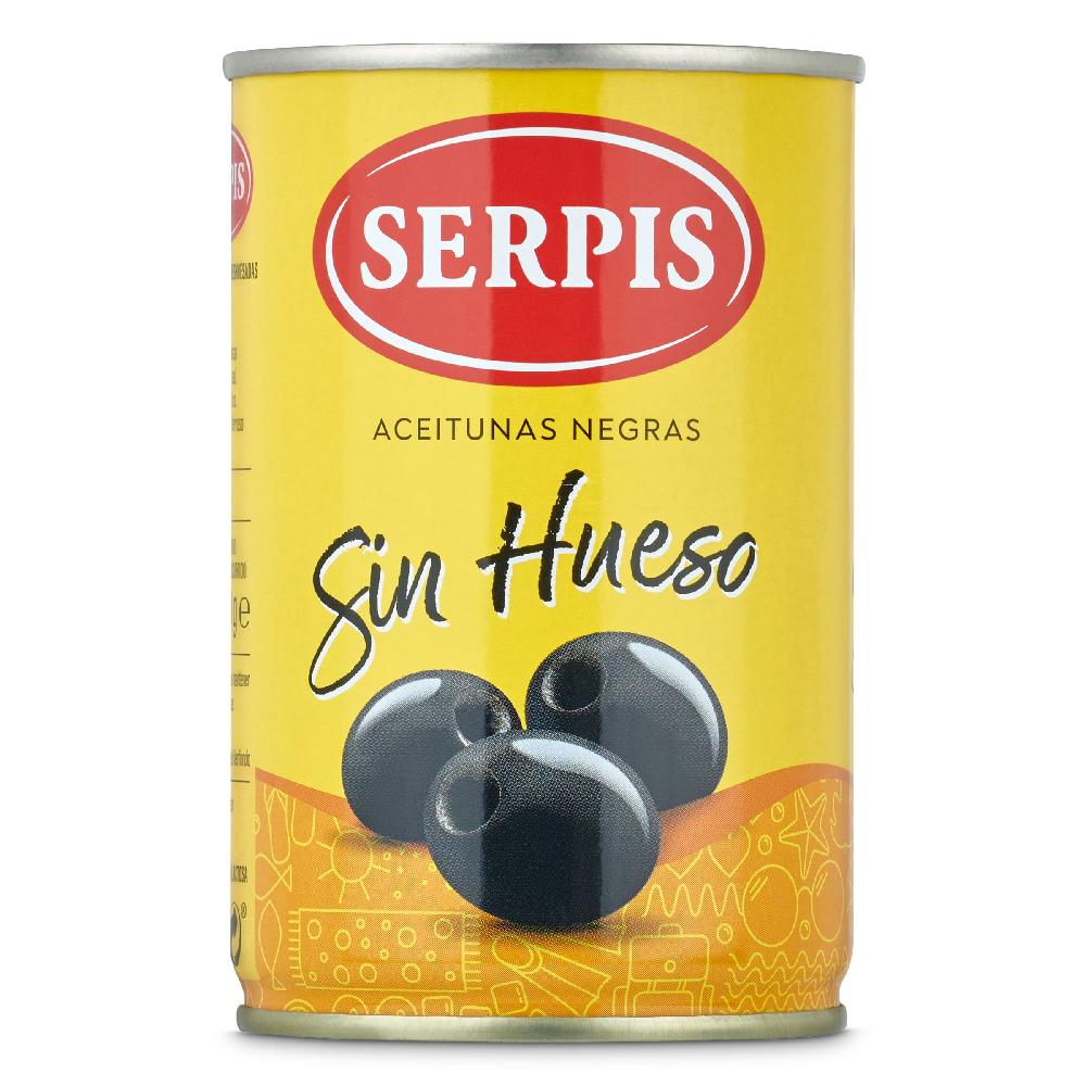 Dia Aceitunas negras sin hueso Serpis lata 130 g