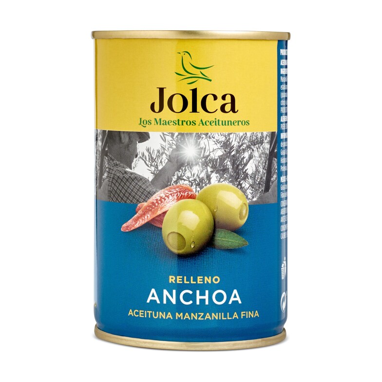 Dia Aceitunas Rellenas De Anchoa Jolca Lata 130 G