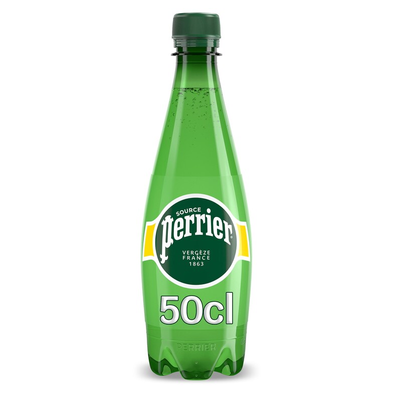 Dia Agua mineral con gas Perrier botella 50 cl