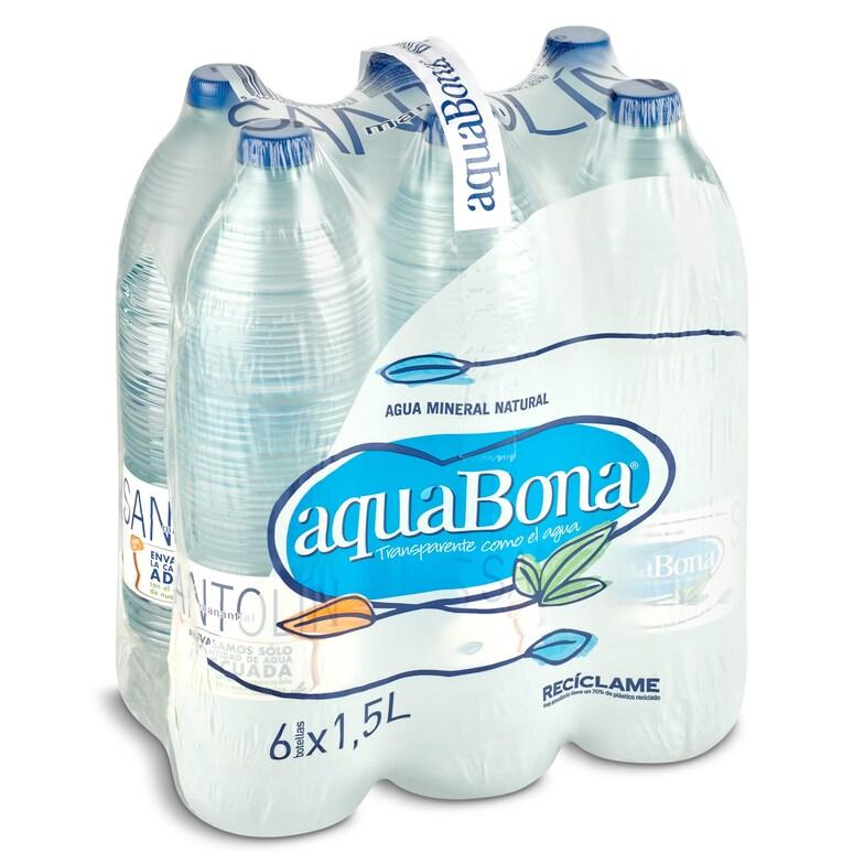 Dia Agua mineral natural Aquabona pack 6 x 1.5 l